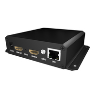 Codificador de Video SRT para Transmisión en Vivo Compatible con H.265 HEVC H.264, con Salida en Bucle, Salida Ethernet 1080P 60fps, Audio AAC