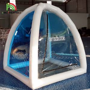 Petites tentes gonflables transparentes, imperméables à l'air, PVC, cour, observation des étoiles, <span class=keywords><strong>Camping</strong></span> en plein air, Mini tente gonflable transparente - Product Image 3