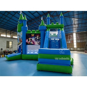 Châteaux gonflables Princess pour enfants avec toboggan, pour la location commerciale et les événements - Product Image 4