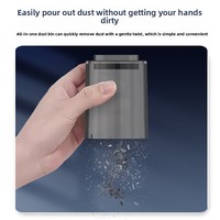 Sèche-cheveux et aspirateur portable sans fil transfrontalier haute vitesse avec batterie intégrée, souffleur de voiture à vent puissant sans sac