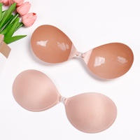 Soutien-gorge invisible en silicone de qualité médicale, doux pour la peau, push-up sans bretelles