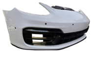 Cubierta de Parachoques Delantero de Segunda Mano de Alta Calidad para Porsche Panamera 971 OEM, Kit de Carrocería Delantera Desmontado Completo
