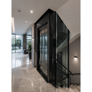 <span class=keywords><strong>Ascensore</strong></span> Panoramico Trasparente da 300 kg in Offerta Speciale, <span class=keywords><strong>Ascensore</strong></span> Domestico a 3 Piani, <span class=keywords><strong>Ascensore</strong></span> Panoramico in Vetro Senza Ingranaggi da 0,35 m/s - Product Image 6