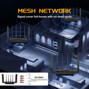 OEM SE05 5g nhà Router Dual Sim 8-<span class=keywords><strong>Port</strong></span> ax3000 Wifi 6 tường lửa ăng-ten bên ngoài lưới mạng VPN Gigabit <span class=keywords><strong>Ethernet</strong></span> cổng 5G modem - Product Image 6