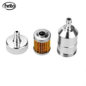 Filtro de Combustible para Motocicleta Fvrito, CNC de Aluminio, 8mm, Universal, Elemento Filtrante de Aceite, Pieza de Reparación para el Compartimento del Motor - Product Image 2