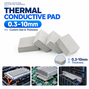 Feuille conductrice <span class=keywords><strong>thermique</strong></span> à haute compressibilité 1-15 W/mK pour commutateur de centre de données ASIC - Product Image 1