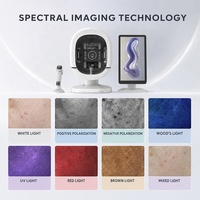 Analyseur de peau professionnel AI 36MP, appareil d'analyse de la peau du visage, équipement de test cutané multi-spectre