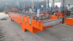 Máquina Dobladora de Tejas <span class=keywords><strong>para</strong></span> Fabricación de Techos, Procesamiento de Acero de Color con Engranajes y Rodamientos - Product Image 3
