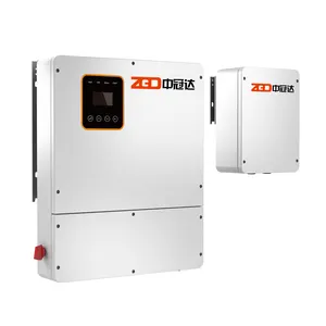 10kw DC to AC 10kva for home or industrial use hybrid three-phase switching grid solar power inverter
