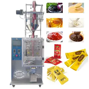 Factory Price Automatic vertical fruit juice liquid filling ice lolly stick bag jelly packing machine