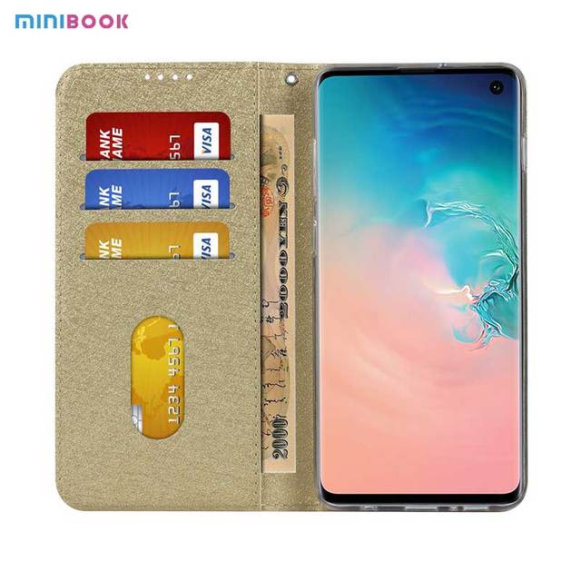 Minibook PU Leather Phone Case for Samsung Galaxy S9 Plus S8plus Protective Cover Silk Cord Phone Case With Lanyard Strap