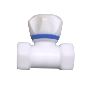 Échantillon gratuit, livraison gratuite, robinet d'angle en plastique durable DN20, robinet d'angle à diaphragme PP 3/4 - Product Image 1