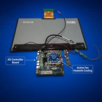 Écran tactile personnalisé de 23,8 pouces, écran LCD 1920x1080 avec panneau tactile, écran tactile IPS multi-touch capacitif
