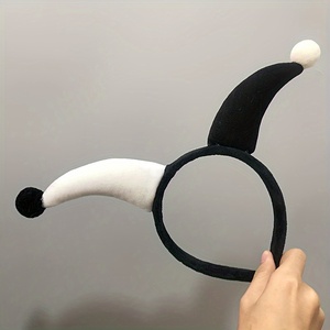 MADESHINE Halloween <span class=keywords><strong>Joker</strong></span> femmes habillage mascarade Performance bandeau mignon Costume accessoires pour fête peluche bouffon Clown - Product Image 6