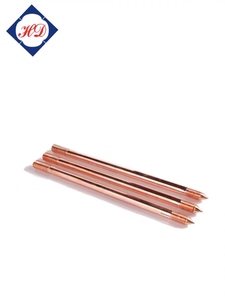 9mm12.5mm14.2mm17.2mm23mmportable đất Rod bảo vệ nối đất Rắn Đồng mặt đất Rod cho nối đất hệ thống vật liệu - Product Image 5