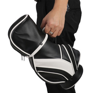 Sac à vin de golf en gros du fabricant, sac multifonctionnel portable en PU, sac de rangement pour accessoires, sac de golf, refroidisseur de caddy - Product Image 4