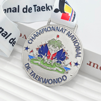 Placas de medallas de trofeos de premios de eventos deportivos de metal personalizadas por fabricante Premier
