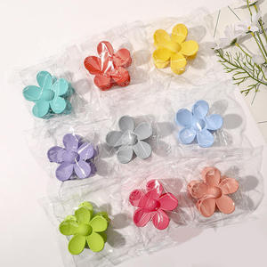 OEM Nouveauté Été Pinces à Cheveux en Résine Transparente Effet Gelée, Motif Fleur et Requin, Simples, pour Filles et Femmes - Product Image 3