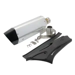 Đòn bẩy cao xe máy Muffler xả cho hệ thống ống xả xe máy tất cả các Hợp kim nhôm 50.8mm