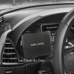 Cao cấp PU da túi tài liệu biểu tượng tùy chỉnh mềm A4/A5 xe hướng dẫn sử dụng thư mục nhựa kim loại trường Hợp Chủ hộp tập tin Túi - Product Image 4