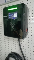 Chargeur mural pour véhicule électrique Sixpence, 7kW-22kW, 16A 32A, 3/1 phase, AC 220-380V, Plug and Play, Type 2, chargeur rapide pour voiture électrique