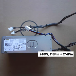 Alimentation électrique d'origine pour Dell Optiplex 3000 5000 <span class=keywords><strong>3900</strong></span> 7000 MT <span class=keywords><strong>Vostro</strong></span> 3710 3910 T3660 240W Alimentation KK2Y8 0KK2Y8 0865N6 0FHRVJ 0H0GX2 - Product Image 2