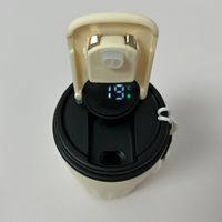 Gobelet isotherme en acier inoxydable 316 de 450 ml (15 oz) avec affichage de la température intelligent et moderne, personnalisable avec logo