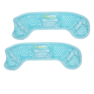 Bandeau anti-migraine personnalisable avec logo, best-seller, avec gel chaud et froid, masque de compression pour soulager les migraines, enveloppe chaude et froide pour la tête - Product Image 4