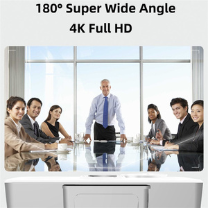 Caméra PC USB 4K à encadrement automatique par IA, grand angle 120°, rotation 360°, suivi IA <span class=keywords><strong>EPTZ</strong></span> intégré - Product Image 4
