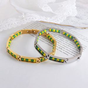 Pulsera <span class=keywords><strong>de</strong></span> Cuentas Sagradas Religiosas Personalizada, Brazalete <span class=keywords><strong>de</strong></span> Cuentas Coloridas, Brazalete Africano Indio <span class=keywords><strong>de</strong></span> Poder <span class=keywords><strong>Santeria</strong></span> - Product Image 4