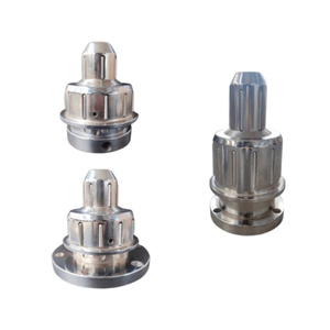 Mandrins mécaniques pneumatiques en acier de 3,6 pouces, cylindre rotatif à poussée latérale, manuel, haute précision 0,005 mm, capacité de charge 1500 kg - Product Image 1