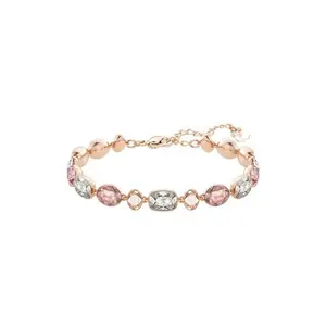 High quality SWA pink large crystal bracelet for women's crystal charm bracelet wholesale for women's manufacturers