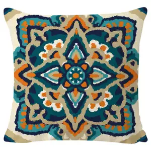 2024 Popular Design Personalized Tribal Boho Ethnic Ideas Chevron Ikat Cushion Cover