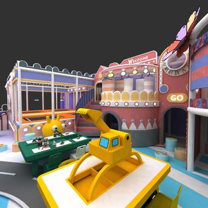 Parque Infantil Interior de Alta Calidad y Buen Precio con Temática de Macaron, Tobogán Grande para Niños con Piscina de Pelotas - Product Image 4