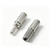 Connecteur aérospatial à prix de gros, contact mâle et femelle, terminal en laiton H62, usinage CNC personnalisé, accessoires métalliques, ISO 9001