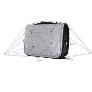 กระเป๋าเครื่องสำอางคุณภาพดีพร้อมหูหิ้วสำหรับเดินทาง กระเป๋าเครื่องสำอางอเนกประสงค์สำหรับผู้หญิง - Product Image 6