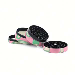 CANNA Impression UV complète, best-seller, vente en gros, moulin à herbes en alliage de zinc personnalisé, accessoires pour fumer, herbe - Product Image 6