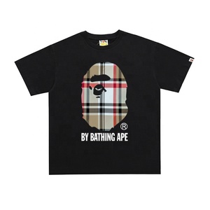 เสื้อยืดผู้ชายลายพิมพ์ตัวอักษร รุ่นพรีเมียม ปี 2026 1:1 พร้อมส่ง ดีไซน์เนอร์แฟชั่น เสื้อบาปส์ ผู้ชาย เสื้อยืดบาปส์พิมพ์ลายสุดเทรนด์ - Product Image 2