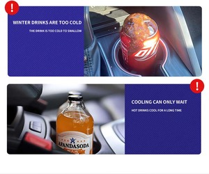 Carfu New Arrival Auto Cooling and Heating Cup Holder Quickly Cool Down to -8 Degrees and Quickly Heat up to 55 Degrees - Product Image 5