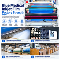 Mesin X-Ray, Film Inkjet Biru PVC, Film X-Ray Hurda, Film X-Ray NDT 10 x 48