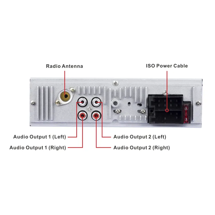 Fabricantes que vendem 1din mp3 player som do carro Com SD/MMC Slot Para cartão