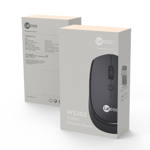 Couso WS202 Wireless <b>Mouse</b> Optical 3 Buttons Battery Powered For Laptop Desktop Office Use - Product Image 2