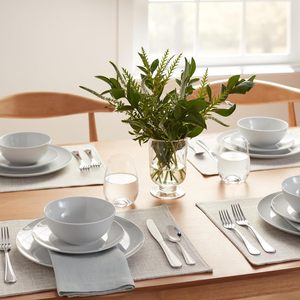 Set <span class=keywords><strong>di</strong></span> Stoviglie <span class=keywords><strong>da</strong></span> Cucina in Melamina Bianca per <span class=keywords><strong>6</strong></span> Persone, 18 Pezzi, <span class=keywords><strong>Piatti</strong></span>, Ciotole, <span class=keywords><strong>Servizio</strong></span> <span class=keywords><strong>da</strong></span> Tavola per Matrimoni - Product Image 6