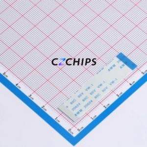 HX FFC-0.5-24P-50mm F FFC Cable (Flexible Flat Cable) P=0.5mm Connector 24P 0.5mm 0.3mm Reverse - Product Image 1