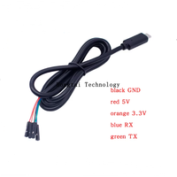 Tipo-c a Serial 232 3,3 V 5V USB a TTL MAC OSX CH340 FT232 OTG cable longitud 1 metro
