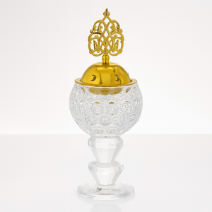 Mubkhar Bukhoor Métal Gros Cheveux Arabe Bakhoor Oud Frank Luxueux Petit Brûleur d'Encens Zen Personnalisé Set Diffuseur d'Encens - Product Image 6