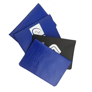 Soft comfortable pvc card holder custom styles ID holders for Business card sleeves gift card holders