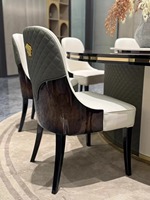 Vente flash - Meubles de salle à manger haut de gamme pour hôtel et appartement - Bois massif - Moderne - Imperméable - Durable - Table et chaises de luxe