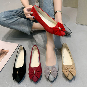 Mocassini <span class=keywords><strong>da</strong></span> Donna alla Moda, <span class=keywords><strong>Scarpe</strong></span> <span class=keywords><strong>da</strong></span> <span class=keywords><strong>Lavoro</strong></span> Taglia Grande, Nuovo Stile Britannico con Punta Affusolata e Slip-on - Product Image 1