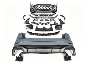 Kit de Carrocería para <span class=keywords><strong>Audi</strong></span> <span class=keywords><strong>Q8</strong></span> 2017-<span class=keywords><strong>2023</strong></span>, Estilo 2024, Parachoques Delantero y Trasero, Conversión de Modelo Antiguo a Nuevo - Product Image 1